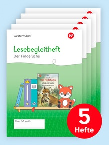 Produktabbildung zu Westermann Unterrichtsmaterialien Grundschule - Lesebegleitheft 2 5er-Set