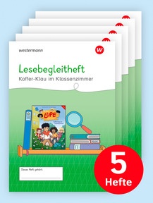 Produktabbildung zu Westermann Unterrichtsmaterialien Grundschule - Lesebegleitheft 3 5er-Set