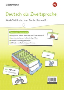 Produktabbildung zu Westermann Unterrichtsmaterialien Grundschule - DaZ Wort-Bild-Karten zum Deutschlernen B