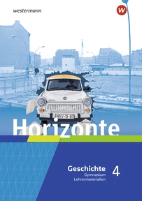 Produktabbildung zu Horizonte - Geschichte für Gymnasien in Hessen und im Saarland - Ausgabe 2021 - Lehrermaterialien 4 - 1. Auflage 2023