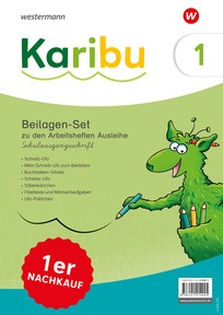 Produktabbildung zu Karibu - Ausgabe 2024 - Beilagen Schulausgangsschrift 1 zur Fibel Verbrauch oder zur Fibel Fördern - Nachkauf-Set