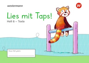 Produktabbildung zu Westermann Unterrichtsmaterialien Grundschule - Lies mit Taps! Heft 6 – Texte