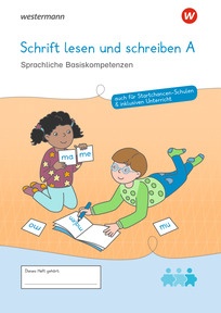 Produktabbildung zu Westermann Unterrichtsmaterialien Grundschule - Schrift lesen und schreiben A - Sprachliche Basiskompetenzen