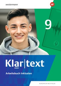 Produktabbildung zu Klartext - Differenzierende Ausgabe 2022 für Nordrhein-Westfalen - Arbeitsbuch Inklusion 9