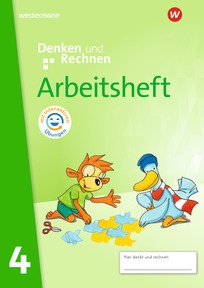 Produktabbildung zu Denken und Rechnen - Allgemeine Ausgabe 2024 - Arbeitsheft 4 mit interaktiven Übungen