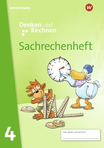 Produktabbildung zu Denken und Rechnen - Zusatzmaterialien Ausgabe 2017 - Sachrechenheft 4