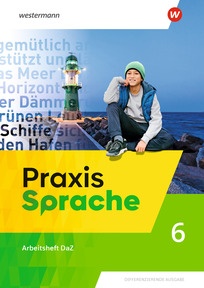 Produktabbildung zu Praxis Sprache - Allgemeine Ausgabe 2025 - Arbeitsheft DaZ 6