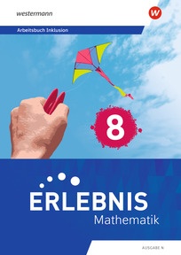 Produktabbildung zu Erlebnis Mathematik - Ausgabe N - Arbeitsbuch Inklusion 8
