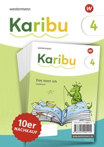 Produktabbildung zu Karibu - Ausgabe 2024 - Diagnoseheft „Das kann ich“ Lesen 4 - Nachkauf 10 Exemplare - Nachkauf 10 Exemplare