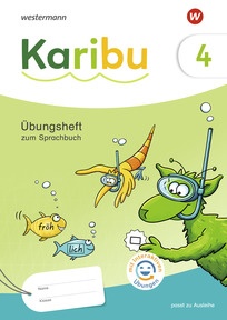 Produktabbildung zu Karibu - Ausgabe 2024 - Übungsheft 4 zum Sprachbuch – mit interaktiven Übungen