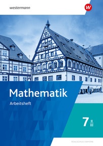 Produktabbildung zu Mathematik - Ausgabe 2025 für Realschulen in Bayern - Digitales Arbeitsheft mit Interaktiven Übungen 7 II/III