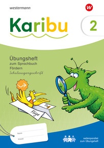 Produktabbildung zu Karibu – Ausgabe 2024 - Übungsheft Fördern 2 Schulausgangsschrift - zum Sprachbuch