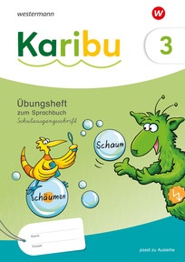 Produktabbildung zu Karibu – Ausgabe 2024 - Übungsheft 3 Schulausgangsschrift - zum Sprachbuch