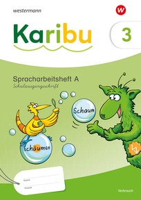 Produktabbildung zu Karibu – Ausgabe 2024 - Spracharbeitshefte 3 Schulausgangsschrift