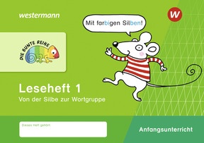 Produktabbildung zu DIE BUNTE REIHE - Deutsch - Leseheft 1 (Silbenausgabe) - Von der Silbe zur Wortgruppe