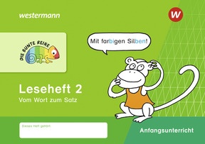 Produktabbildung zu DIE BUNTE REIHE - Deutsch - Leseheft 2 (Silbenausgabe) - Vom Wort zum Satz