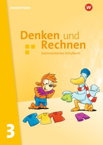 Produktabbildung zu Denken und Rechnen - Ausgabe 2025 für Grundschulen in den östlichen Bundesländern - Kommentiertes Schulbuch 3