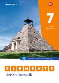 Produktabbildung zu Elemente der Mathematik SI - Ausgabe 2025 für Berlin und Brandenburg - Arbeitsheft 7 mit Lösungen und interaktiven Übungen