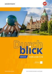 Produktabbildung zu Durchblick Basis Erdkunde - Aktuelle Ausgabe für Niedersachsen - Schulbuch 5/6
