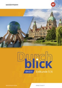 Produktabbildung zu Durchblick Basis Erdkunde - Aktuelle Ausgabe für Niedersachsen - Arbeitsheft 5/6