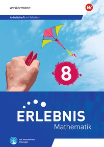 Produktabbildung zu Erlebnis Mathematik - Allgemeine Ausgabe 2023 - Arbeitsheft 8 mit Medien und Interaktiven Übungen