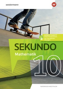 Produktabbildung zu Sekundo - Mathematik für differenzierende Schulformen - Ausgabe 2022 für Nordrhein-Westfalen - Arbeitsheft 10E mit interaktiven Übungen