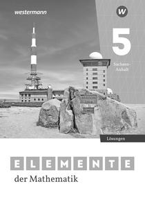Produktabbildung zu Elemente der Mathematik SI - Ausgabe 2026 für Sachsen-Anhalt - Lösungen 5