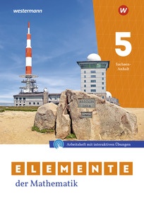 Produktabbildung zu Elemente der Mathematik SI - Ausgabe 2026 für Sachsen-Anhalt - Arbeitsheft mit Interaktiven Übungen und Lösungen 5