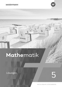 Produktabbildung zu Mathematik - Ausgabe 2026 für Mecklenburg-Vorpommern - Lösungen 5