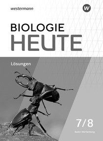 Produktabbildung zu Biologie heute SI - Ausgabe 2026 für Baden-Württemberg - Lösungen 7/8