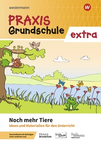 Produktabbildung zu Praxis Grundschule extra - Noch mehr Tiere - Ideen und Materialien für den Unterricht