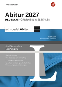 Produktabbildung zu Schroedel Abitur – Ausgabe für Nordrhein-Westfalen zum Abitur 2027 - Materialien für Lehrerinnen und Lehrer - Grundkurs - A1 2025