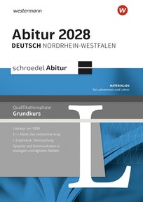 Produktabbildung zu Schroedel Abitur – Ausgabe für Nordrhein-Westfalen zum Abitur 2028 - Materialien für Lehrerinnen und Lehrer - Grundkurs