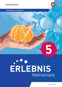 Produktabbildung zu Erlebnis Mathematik – Ausgabe 2026 für Thüringen - Arbeitsbuch Inklusion 5