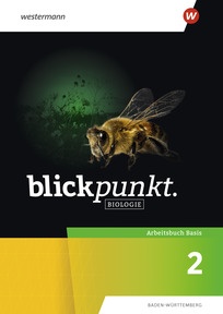 Produktabbildung zu Blickpunkt Biologie - Ausgabe 2025 für Baden-Württemberg - Arbeitsbuch Basis 2