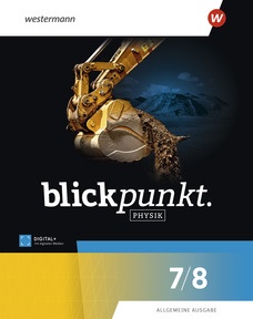 Produktabbildung zu Blickpunkt Physik – Allgemeine Ausgabe 2026 - Schulbuch 7/8