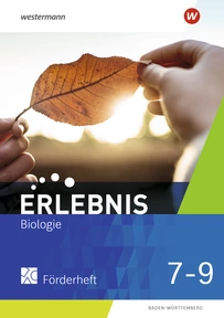 Produktabbildung zu Erlebnis Biologie - Ausgabe 2022 für Baden-Württemberg - Förderarbeitsheft 7 - 9