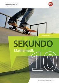 Produktabbildung zu Sekundo - Mathematik für differenzierende Schulformen - Ausgabe 2022 für Nordrhein-Westfalen - Arbeitsheft mit Lösungen 10