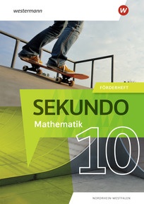 Produktabbildung zu Sekundo - Mathematik für differenzierende Schulformen - Ausgabe 2022 für Nordrhein-Westfalen - Förderheft 10