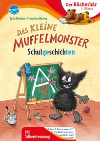 Produktabbildung zu Das kleine Muffelmonster. Schulgeschichten - Der Bücherbär: Erstlesebuch mit Silbentrennung für die 1. Klasse