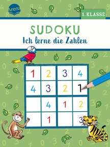 Produktabbildung zu Sudoku. Ich lerne die Zahlen (1. Klasse) - 40 Sudokus zum Üben von Zahlen für Kinder ab 6