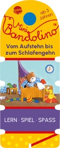Produktabbildung zu Mini Bandolino. Vom Aufstehn bis zum Schlafengehn - Lernspiel mit Lösungskontrolle für Kinder ab 3 Jahren