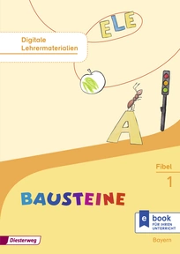 Produktabbildung zu BAUSTEINE Fibel - Ausgabe 2014 für Bayern - Digitale Lehrermaterialien 1 plus E-Book - Einzelplatzlizenz DVD-ROM-Version