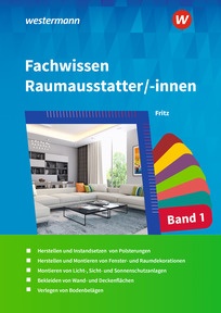 Produktabbildung zu Fachwissen für Raumausstatter/-innen - Schulbuch 1 - 8. Auflage 2026