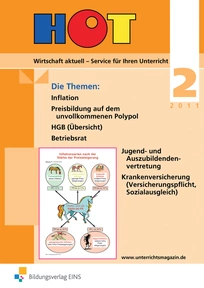 Abbildung zur Reihe HOT - Unterrichtsmagazin für Wirtschaftsfächer - Jahrgang 2011