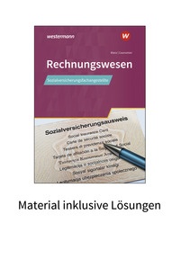 Produktabbildung zu Sozialversicherungsfachangestellte/Fachangestellte für Arbeitsmarktdienstleistungen - Rechnungswesen - Material inklusive Lösungen - 10. Auflage 2024