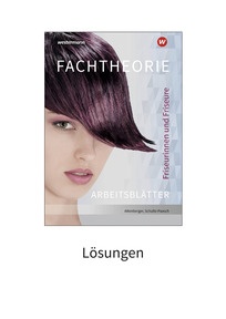 Produktabbildung zu Friseurinnen und Friseure - Fachtheorie - Lösungen Print on Demand - 14. Auflage 2025