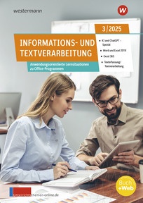 Produktabbildung zu Unterrichtsthemen Informations- und Textverarbeitung - Arbeitsblätter für Ihren Unterricht - Ausgabe 3/2025