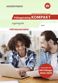 Produktabbildung zu Prüfungsvorbereitung Prüfungstraining KOMPAKT - Lagerlogistik - 2. Auflage 2024