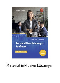 Produktabbildung zu Personaldienstleistungskaufleute - 1. Ausbildungsjahr - Material inklusive Lösungen - 5. Auflage 2022